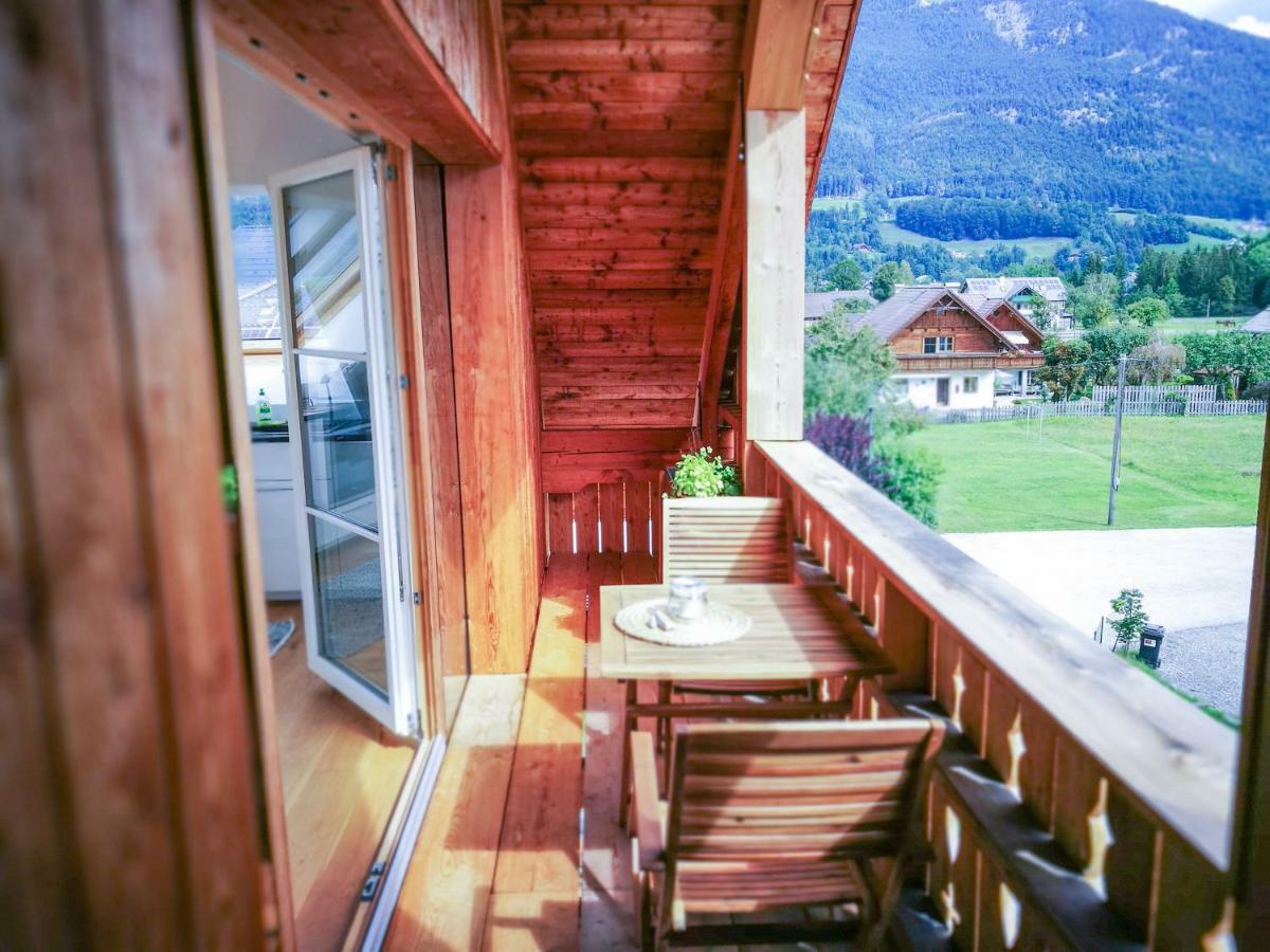 Ferienwohnung Abersee Bagian luar foto