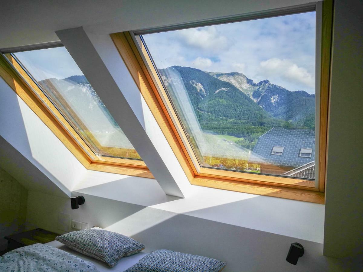 Ferienwohnung Abersee Bagian luar foto