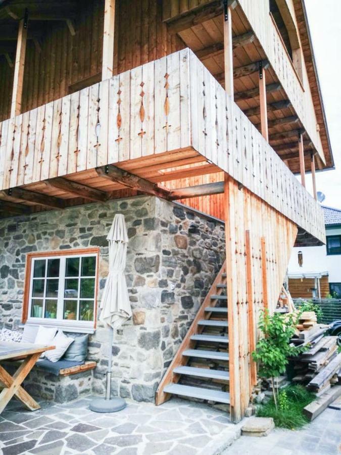 Ferienwohnung Abersee Bagian luar foto