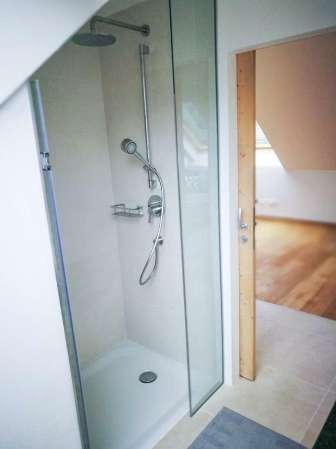 Ferienwohnung Abersee Bagian luar foto