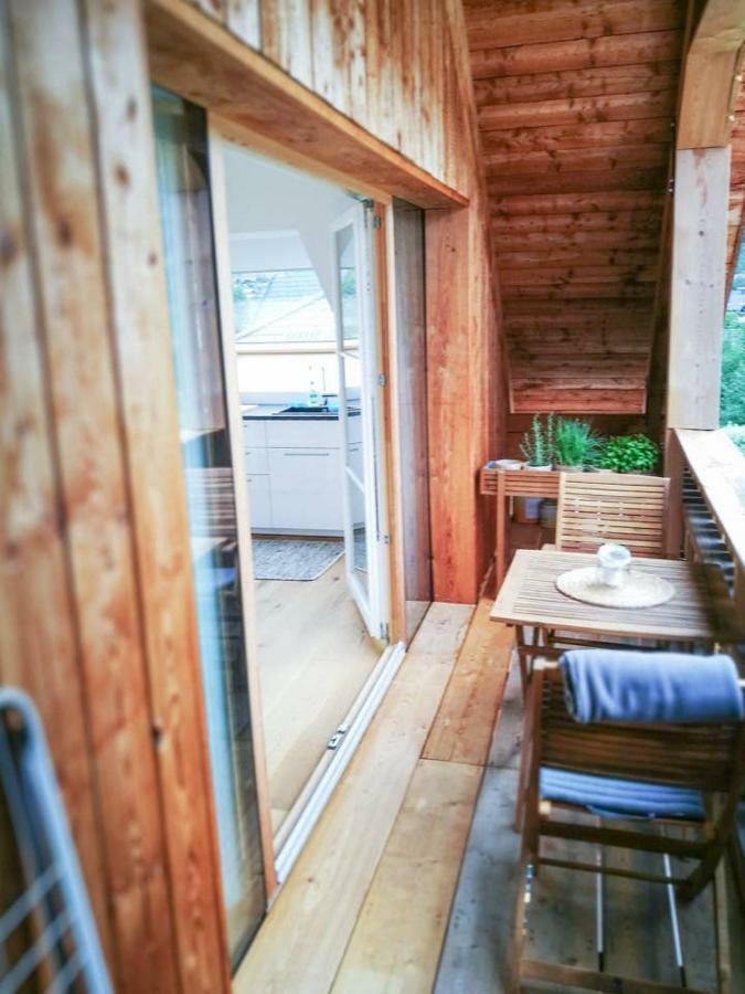 Ferienwohnung Abersee Bagian luar foto