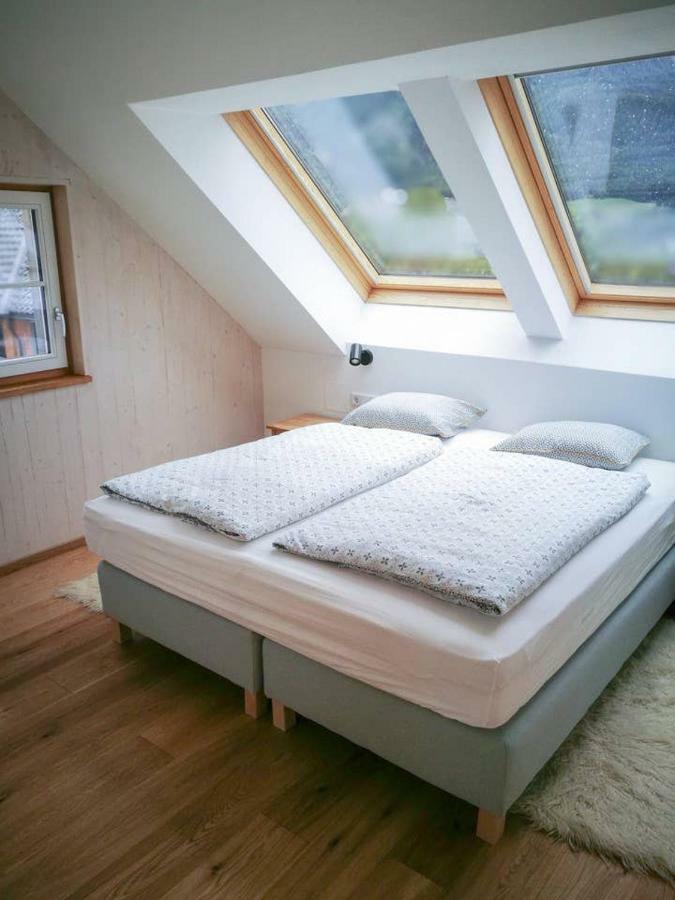Ferienwohnung Abersee Bagian luar foto