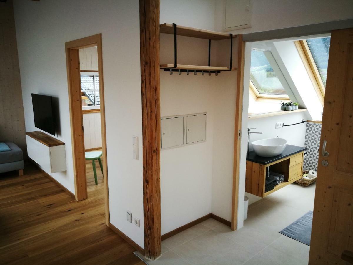 Ferienwohnung Abersee Bagian luar foto