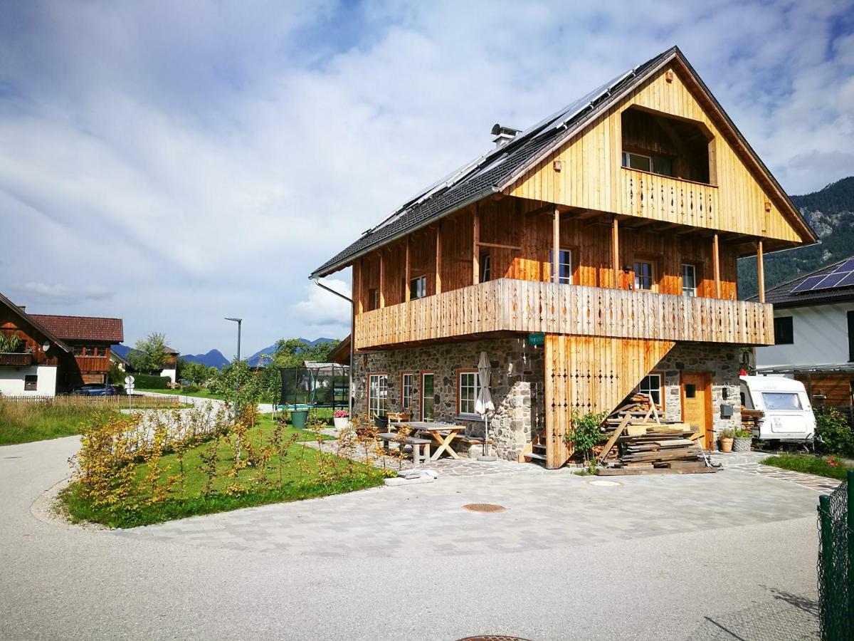 Ferienwohnung Abersee Bagian luar foto